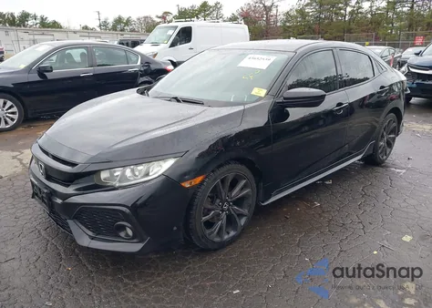 2018 Honda Civic Sport z USA, uszkodzony, nr VIN SHHFK7H42JU412751